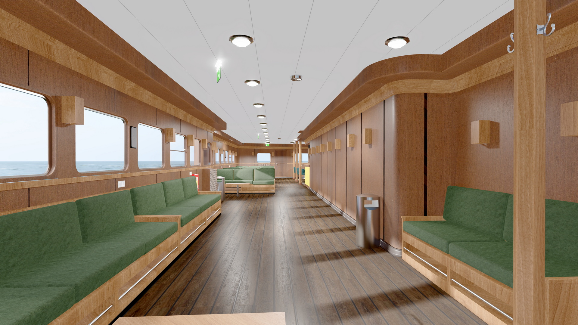 Paşabahçe Ferry Interior Design